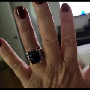 D.Yurman wheaton onyx w diamonds s8